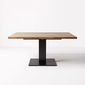 Industrial Pedestal Table