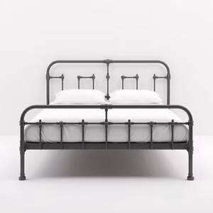 Industrial Iron Bed
