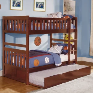 November (4) Twin/Twin Bunk Bed with Twin Trundle