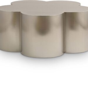 Iris Silver Iron Coffee Table, 1 Piece