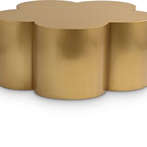 Iris Gold Iron Coffee Table, 1 Piece